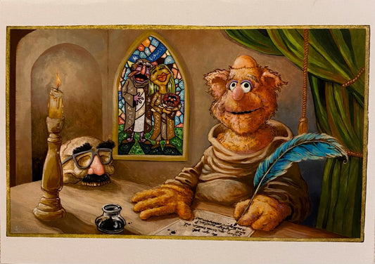 Fozzie Ancient Humor Note Card